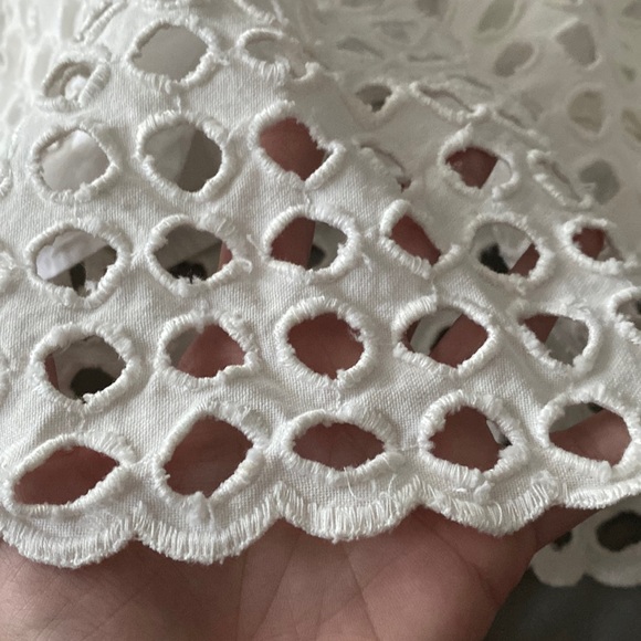 Sea New York White Popover Layered Lace Dress🤍🤍🤍 - Picture 8 of 10